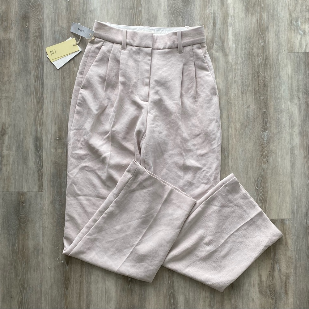 Aritzia Effortless Pants in Vin Gris